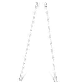 2 Pack Blind Wand Vertical Blinds Replacement Parts Blind Stick with Hook and Grip,Blind Wand for Window Blinds,12 Inches Length Drapery Wand Curtain Pull Rod for Blinds Opener Accessory