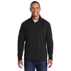 Sport-Tek Sport-Wick Stretch 1/2-Zip Pullover L Black