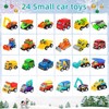 Advent Calendar Cars Children for Children, 24 Toys Car Match