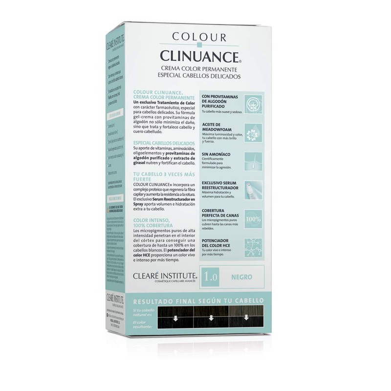 Colour Clinuance 3 Packs Delicate Permanent Hair Colour Ammonia Free
