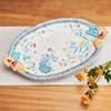 Fitz and Floyd Gracie Floral Serving Platter, 19 Inch