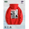 Daily Hustle Newspaper Graphic Hoodie 100% Cotton US Warehouse 7
