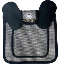 DOWN UNDER OUTDOORS Extra Large Chicken Saddle with Adjustable Straps for Very Large Hens, Chicken Apron, Poultry Saver, Pet Supplies, Including Shoulder Cover (Grey Mesh)