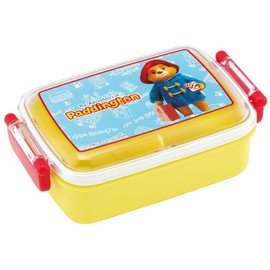 Skater RBF3ANAG-A Kids' Lunch Box, 15.9 fl oz (450 ml), Fluffy Dome, Paddington, Antibacterial, Made in Japan