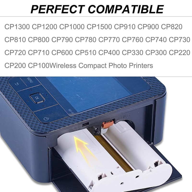 Compatible with Canon Selphy Series Ink and Paper, KP-36IP 1