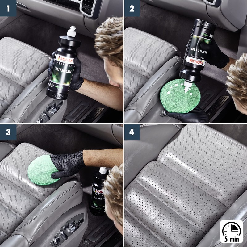 SONAX Profiline Leather Care | Nourishing Leather Conditioner with UV