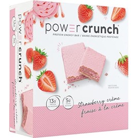 Power Crunch Proteína Bar Crema Fresa 12 unidades (12 x 40 g)
