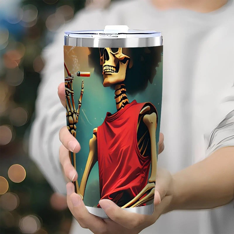 Stylish Collection Series 20oz Double Silver Side Stainless Steel Tumblercapacity: