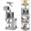 Yaheetech Cat Tree Tower Kitten Condo Scratching Post with Hammock