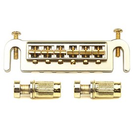 Swhc 6 String Electric Guitar LP Tune-O-Matic Wraparound Adjustable Bridge Studs Tailpiece Les Paul Style Gold