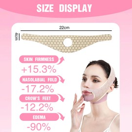 Leogony Double Chin Reducer for Women, Chin Strap for Sleeping, Face Lifting