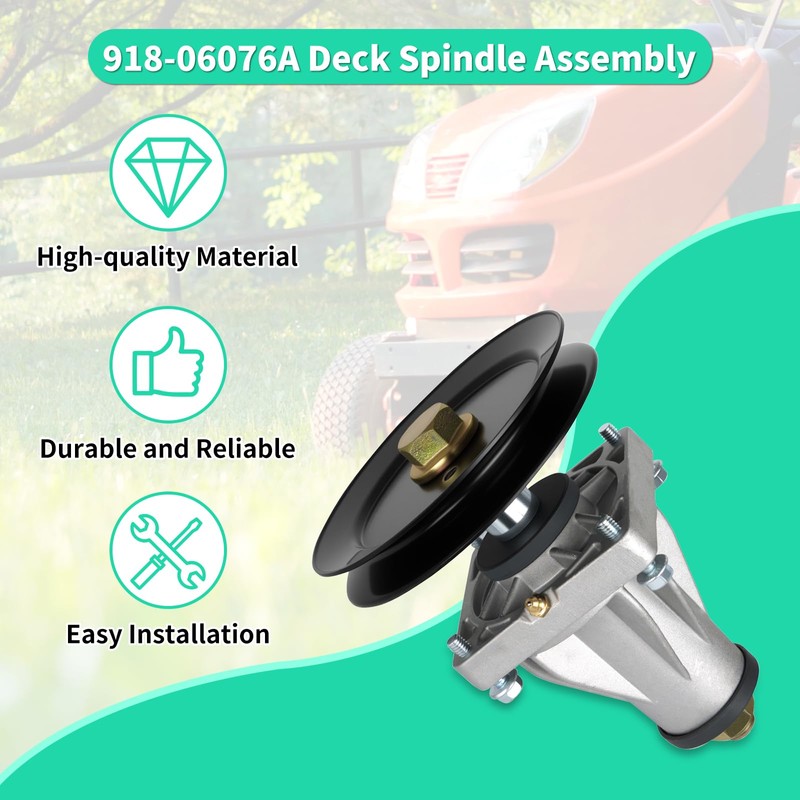 IDEASURE 918-06076A 618-06076A Spindle Assembly for 60" Lawn Mower Deck,