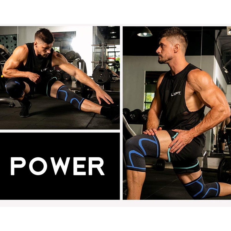 Knee Supporter, For Sports, Injury Prevention, Breathable, Elastic, Running, Unisex,