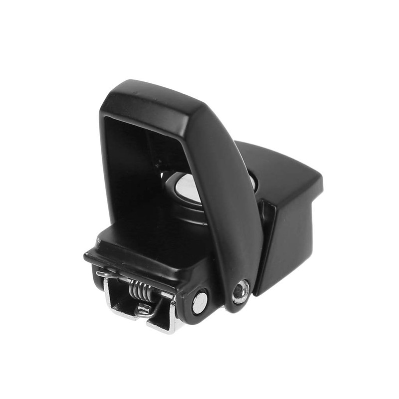 Rtengtunn Cabinet Black Coated Metal Hasp Latch DK604 Security Toggle