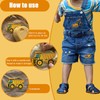 LESONWO 9PCS Kids Construction Vehicles Iron on Sew on Patches,