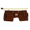 USA PRO TOOLS Light Brown Suede Leather Tool Belt Pouch