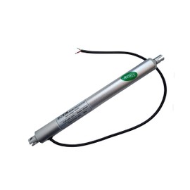 SOViK Actuador micro lineal de carrera de 12 V de 4 pulgadas, elevación máxima de 44 libras, diámetro del tubo redondo de 0.8 pulgadas, interruptor de límite interno