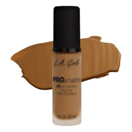 L.a. Girl Pro.matte - Base De Maquillaje Caramel Glm681