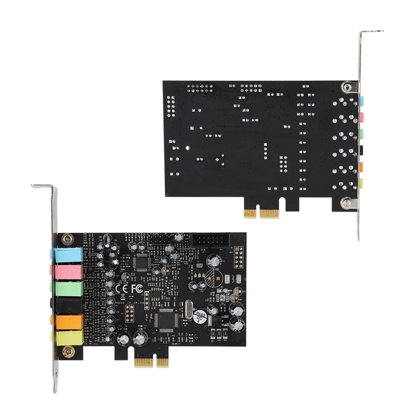 1 pcs PCI-E 7.1 HiFI High Fidelity 8 Track Internal