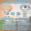 CQTLED GU10 LED Light Bulbs 5W,Warm White 2700K, 500LM,110-220V,120°Wide Angle,Replaces