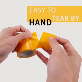 Autrends Mini Duct Tape 2PCS Travel Size Duct Tape for Outdoors Camping Hiking Emergency Put in Pocket Tear by Hand, 2 inch x 5 Yards, Twin Black