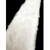 Field's Fabrics Fur Trim - 4" Wide White Fur Trims