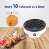 StarBlue Takoyaki Maker - Electric Machine for Japanese Octopus Balls