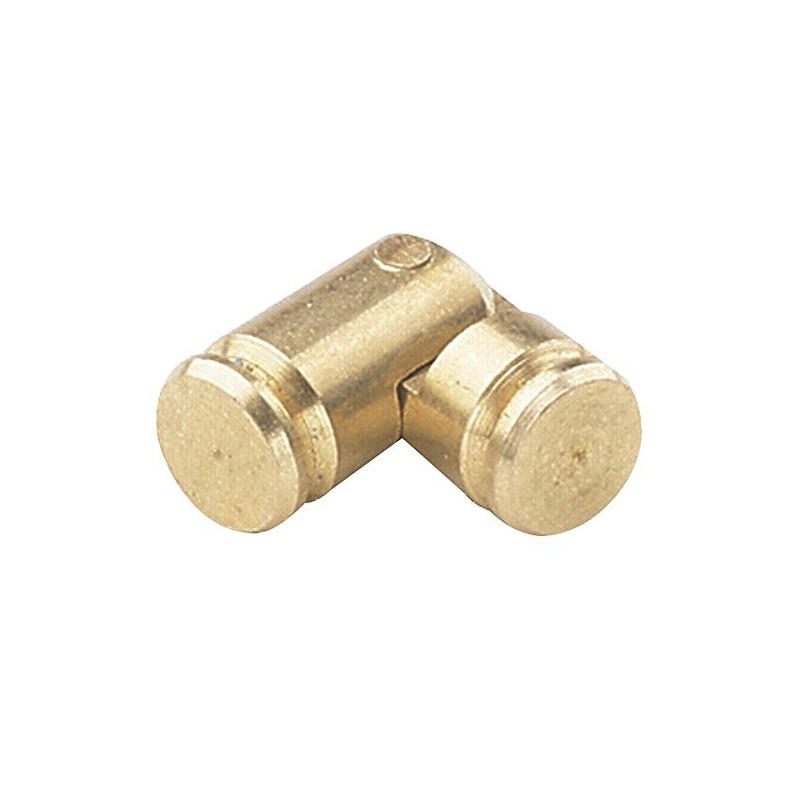 Solid Brass Small-Box Cylinder Hinges (10 per pack)