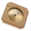 Wooden Sauna Thermometer Squared 0 to 120 Celsius High Accuracy