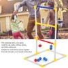 Portable Ladder Ball Toss Game Set Indoor Outdoor Patio Backyard