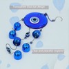 YEBON Blue Evil Eye Wind Chimes for Home Garden Decoration