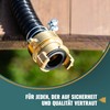 Poppstar Brass Quick Coupling 1 1/4 Inch Male Thread (G