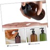 MERRYHAPY 5Pcs Emulsion Storage Bottles Refillable Press Lotion Containers for