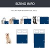 Qeils Dog Blankets for Small Dogs - Waterproof Cat Blanket