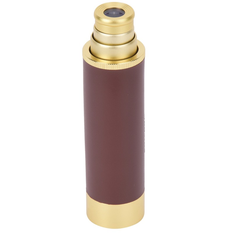 25X30 Pure Copper Vintage High Definition Magnification Telescopic Monocular Telescope