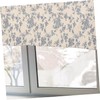 GRIRIW Short Flower Pattern Curtains for Windows Lightweight Privacy Drapes