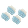 4Pcs Sink Sponge Holder PP 2 Layer Adjustable Strap Soap