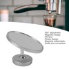 Coffee Maker Magnetic Mirror with 360° Rotating Base Aluminum Alloy