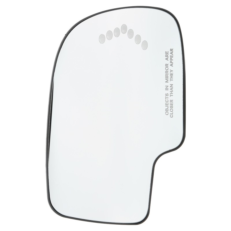 Side Heated Mirror Glass Rear View Mirror Glass with LED