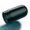 Heavy Duty 3.25 Inch Green Glass Light Bulb Cover, Compatible