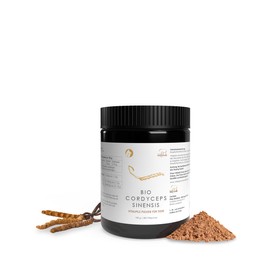 Pilze Wohlrab | Bio Cordyceps Pulver für Tiere | 1 Dose à 100 g | Cordyceps sinensis Pulver mikrofein vermahlen | Nahrungsergänzungsmittel