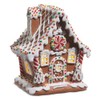 RAZ Imports Lighted Sprinkle Gingerbread House, 6.5-Inch, Multicolor