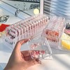 Domiya Nail Storage Case, Nail Tip, Ballet, Short, Nail Tip,