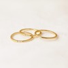 Me&Hz CZ Gold Rings for Women Non Tarnish 14K Gold