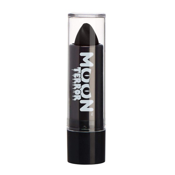 Halloween Lipstick by Moon Terror | Midnight Black | SFX