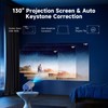 [Built-in -Apps] Mini Projector 1080P Support, Upgrade Portable Bluetooth Projector,