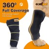 COMFPET Large Dog Hock Brace (40-90 lbs), Heavy-Duty Hind Leg