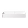 AFI, Queen Foot Drawer, White
