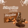 Schogetten Schogetten Caramel Brownie 100g Schokoladentafel, Vollmilch-Schokolade mit Karamell &