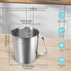 Newness Stainless Steel Measuring Jug with Handle – 3 Measuring
